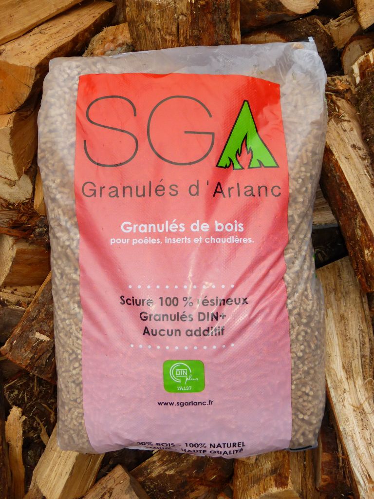 Palette granulés ARLANC