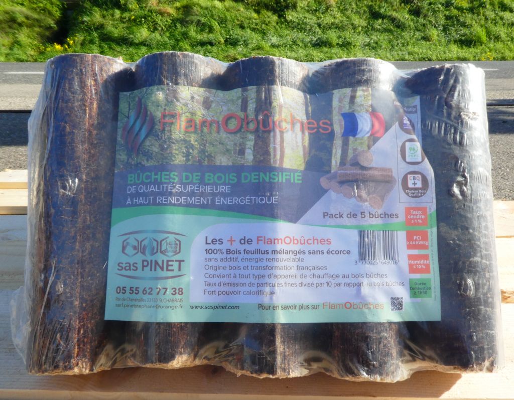 Pack densifié FlamObûches