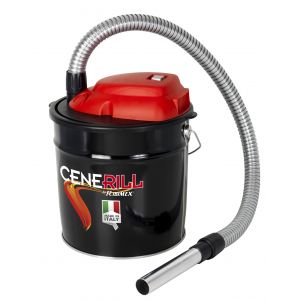 Promo Aspirateur de cendres 18 L pour cheminées poêles à bois ou granulés  chez ATAC